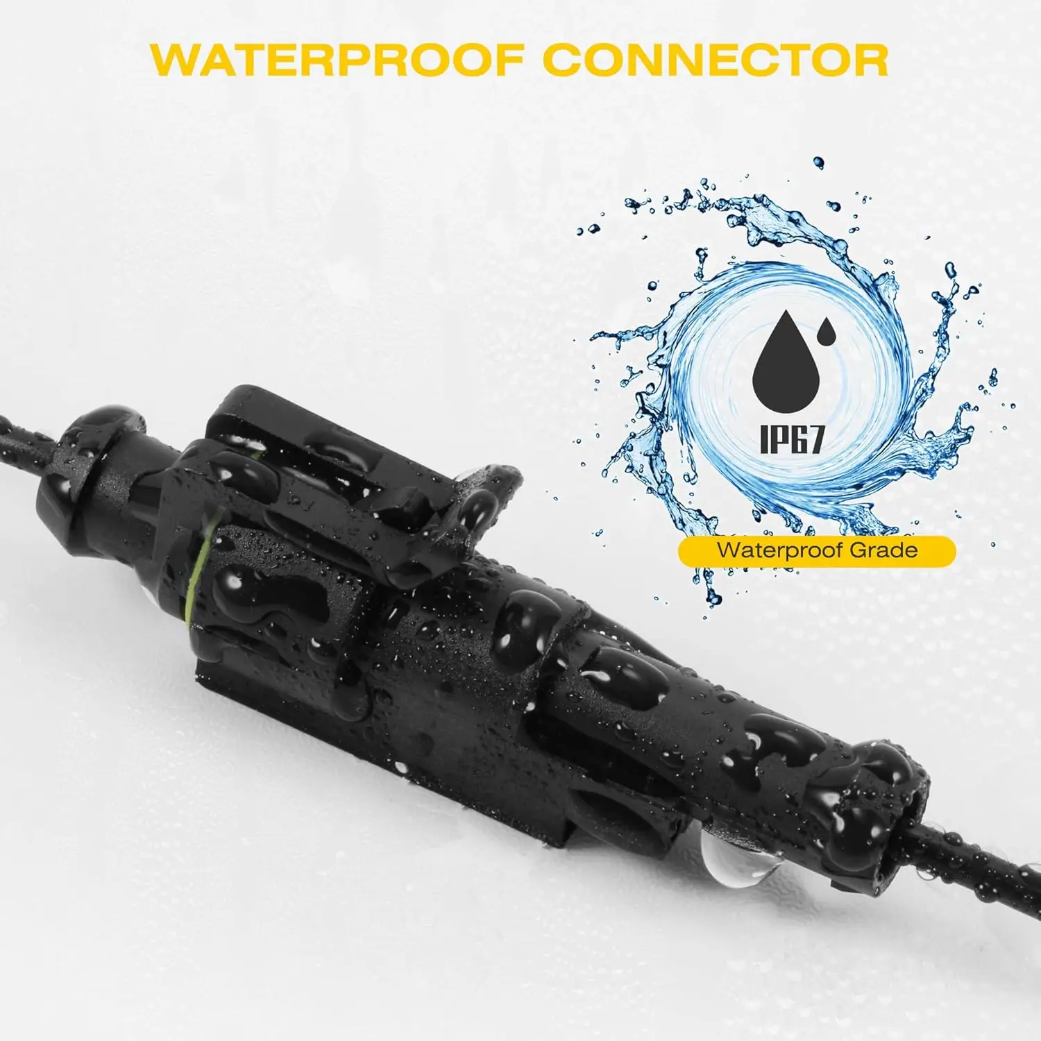 10 Uds. Conector de 1 Pin, enchufe eléctrico impermeable de 1 Pin, conectores de cable eléctrico automático, conectores automotrices de desconexión rápida - imagen 2