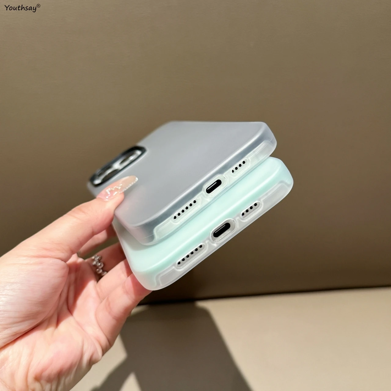 Funda de gelatina 2 en 1 de lujo para Realme 15 Pro, funda Realme 15 Pro, Fundas, funda trasera de PC transparente mate para teléfono Realme 15 Pro - imagen 5