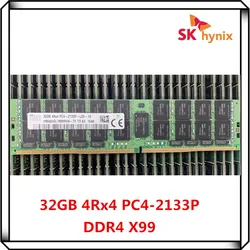 SK Hynix DDR4 32GB 4Rx4 2133P PC4 2133MHz ECC REG RDIMM Memoria de servidor X99