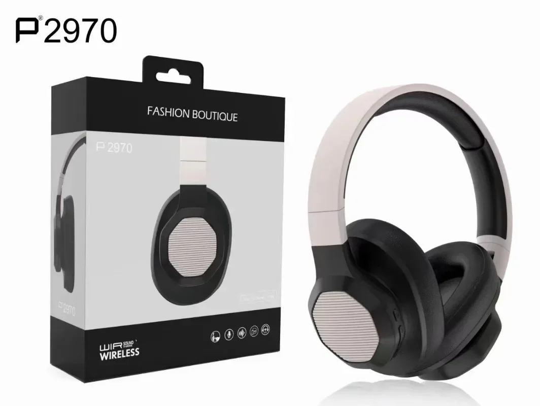 Auriculares supraaurales Bluetooth inalámbricos plegables, orejeras acolchadas de diseño personalizado, cómodos auriculares de música para adultos y adolescentes - imagen 5