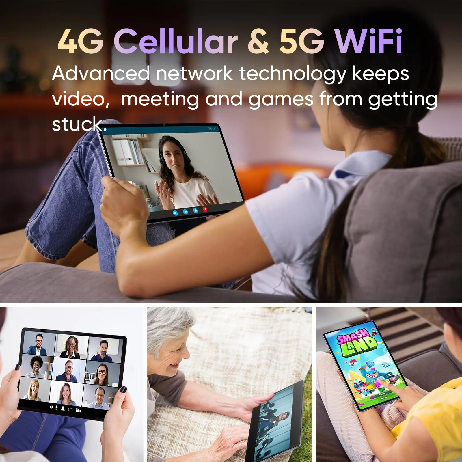 N-one NPad X1 MTK G99 tableta de 8 núcleos 10,95 ''Android 13 carga rápida 8600mAh MAX 16GB 128GB 2000*1200 FHD 4G LTE soporte L1 - imagen 4