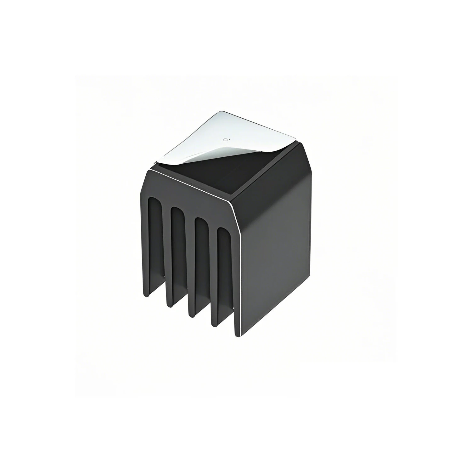 50 Uds YOUNUON 9x9x12mm disipadores de calor de aluminio Mini IC Chipset enfriador disipador de calor disipadores de calor módulo de radiador electrónico enfriador - imagen 4