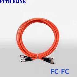 Cable fibra óptica dúplex OM1 multimodo FC-FC puente