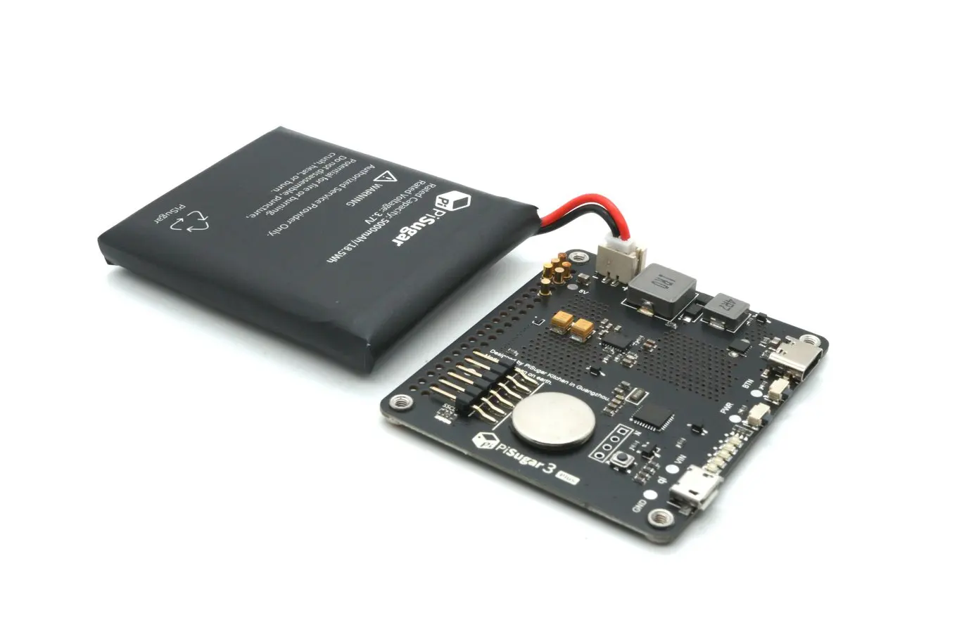 Pisugar 3 Plus batería para Raspberry Pi 3B 3B + 4B - imagen 3