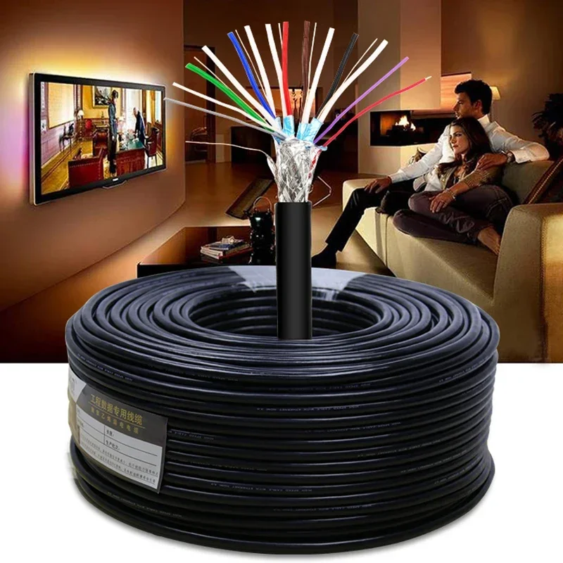 Cable HD compatible con HDMI 24AWG /26AWG versión 2,0 DIY línea dispersa 4K decoración integrada soldadura cabeza libre Cable de ingeniería HIFI - imagen 5