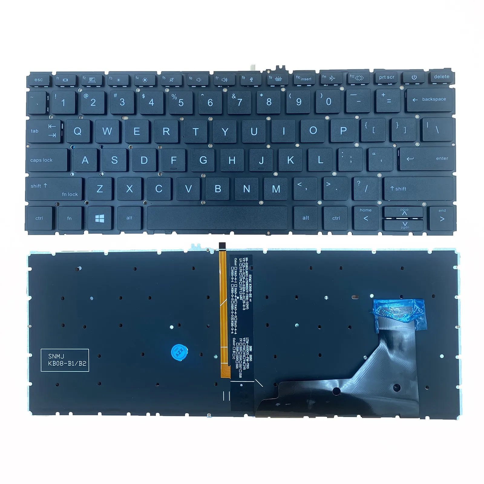 US RU para HP EliteBook 830 G7 G8 835 G7 G8 735 G7 G8 635 G7 G8 HSN-I37C/I43C/I36C teclado del ordenador portátil