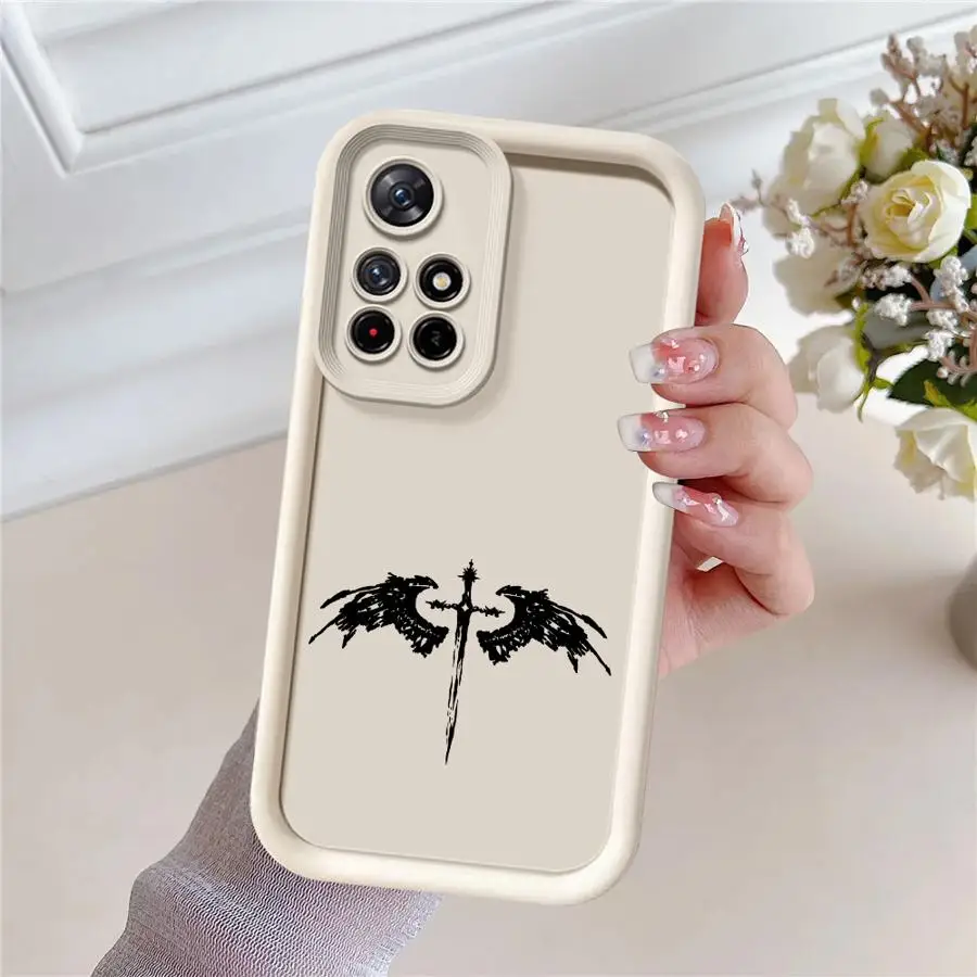 Coque pour Xiaomi Redmi 14C 12C 9A 10C 10A 9T A2 A1 Plus 9C A3 A5 13C, motif croix Cool en TPU souple - imagen 3