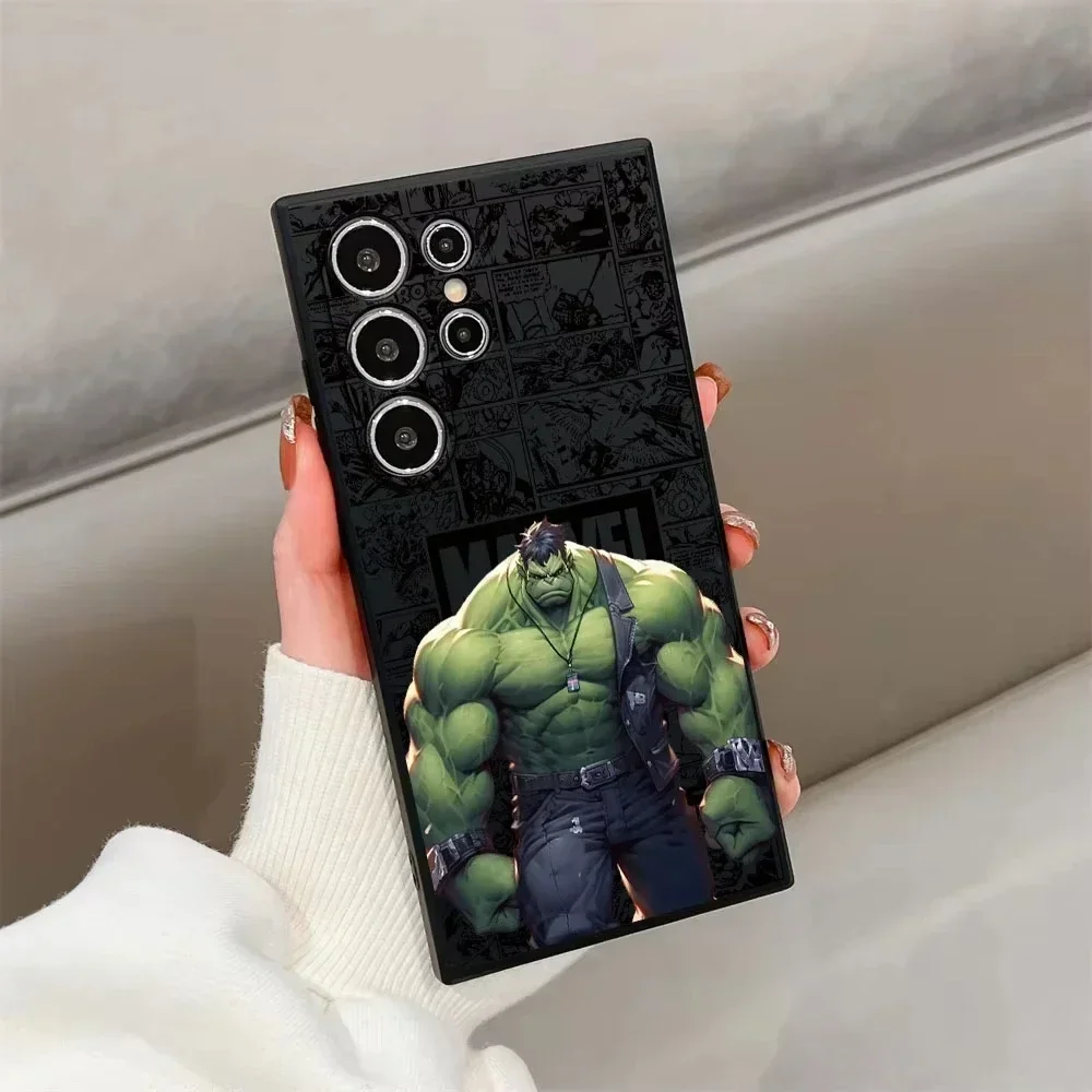 Funda de teléfono S25 Ultra Marvel Wolverine Hulk Deadpool para Samsung Galaxy S24 Ultra S23FE S22 S20 Plus A51 A54 A55 A71 A72 - imagen 5