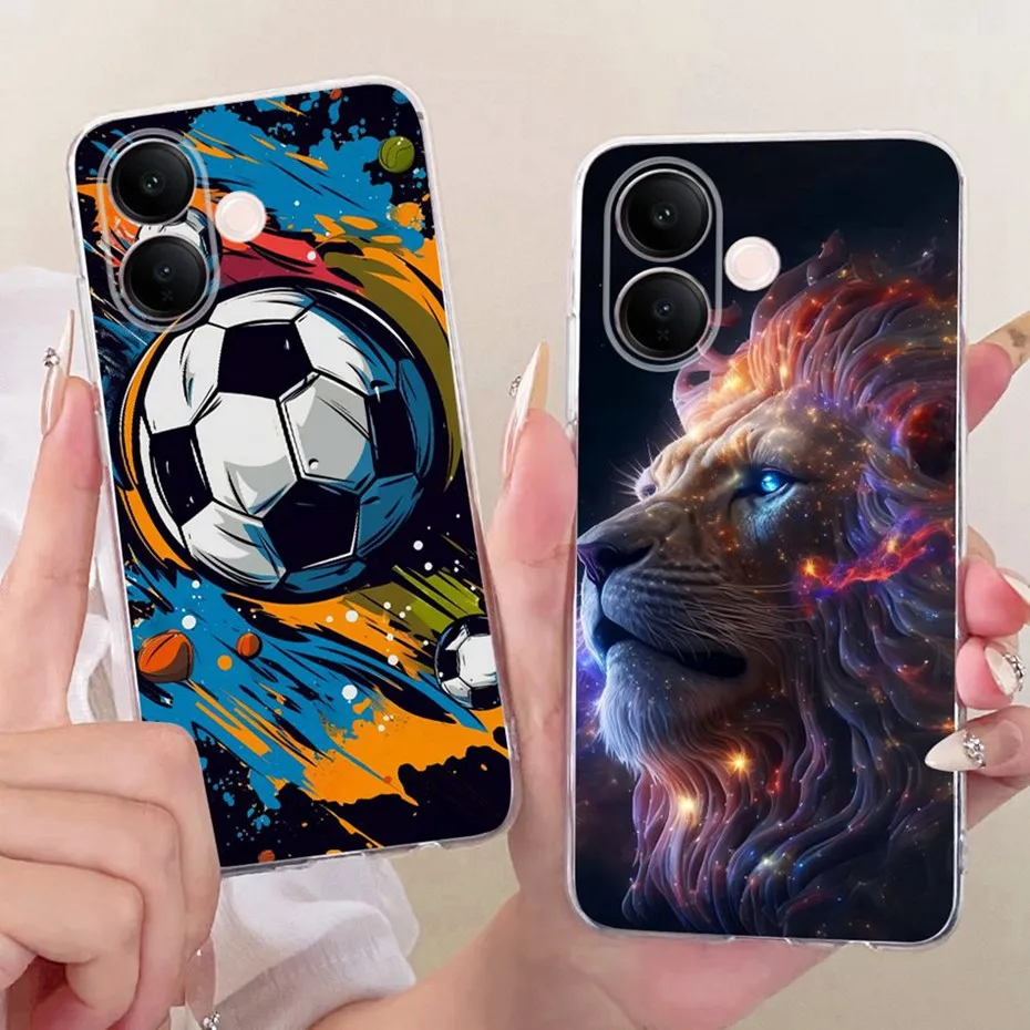 2025 funda de diseño moderno a la moda para Vivo V60 Lite 4G 5G funda trasera de silicona suave TPU para Vivo V60 V 60 V60lite fundas de teléfono