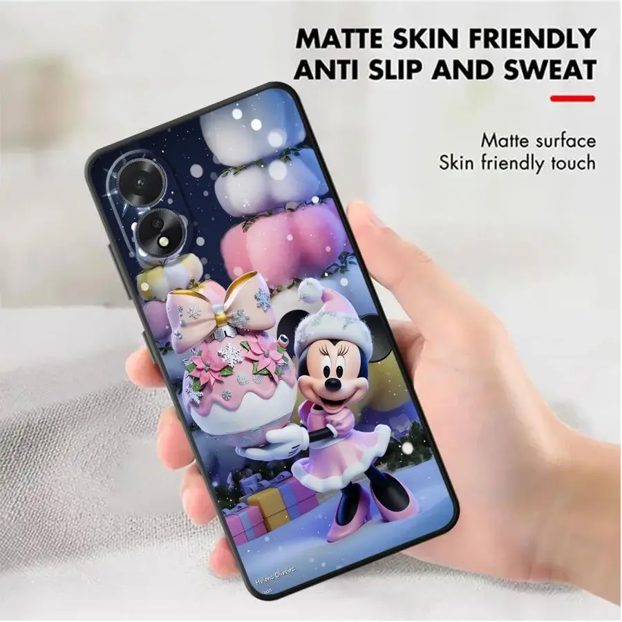 Funda para Oppo A9 A38 A11 A37 A12 A36 A3 A54 A16 A33 A71 A15 A32 A5 A53 A18 A31 A72 A7 A52 A17 A32 A73 funda trasera suave para teléfono rosa - imagen 4