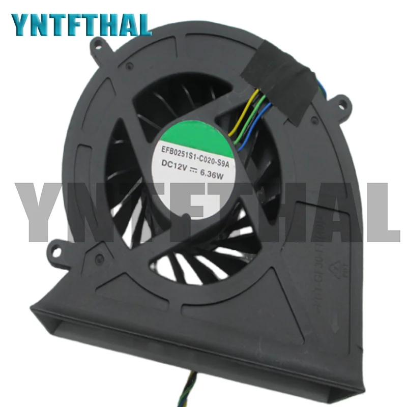 EFB0251S1-C020-S9A-ventilador de refrigeración de cuatro líneas, DC12V, 6,36 W, nuevo
