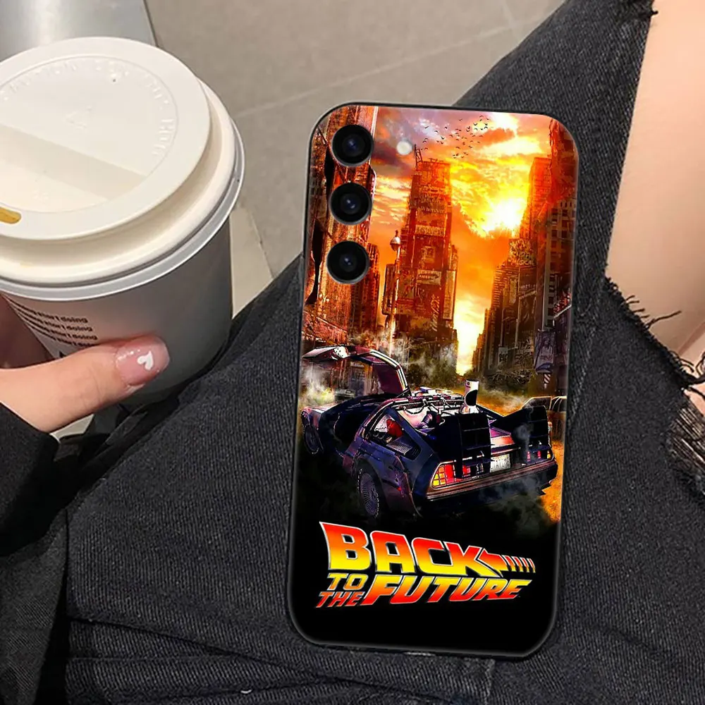 Funda de teléfono de Regreso al futuro para Samsung Galaxy S25 S24 S23 S22 S21 S20 FE S10 S9 PLUS ULTRA TPU Funda Capa Shell - imagen 5