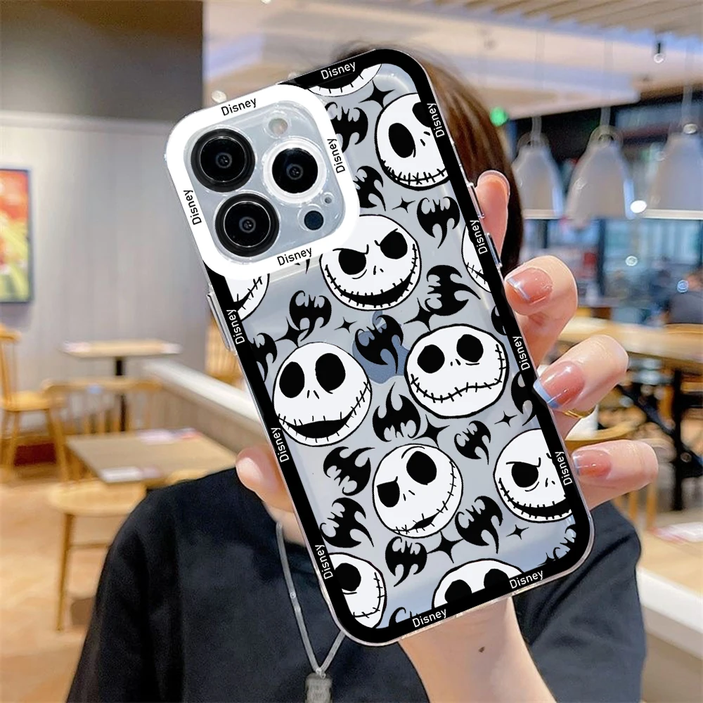 Funda de teléfono The Nightmare Before Christmas para Xiaomi Redmi Note 13 12 12C 11 10 10C 13C 10s 9 9s 9C 8 Pro Max 4G 5G cubierta transparente - imagen 4