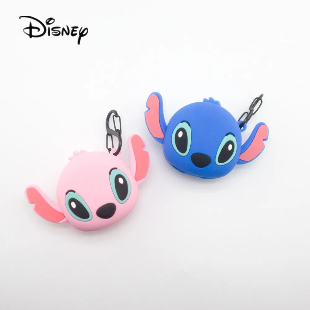 Funda para auriculares de dibujos animados de Disney Stitch para Samsung Galaxy Buds 2/Live/Pro, funda protectora de silicona suave para Samsung con gancho