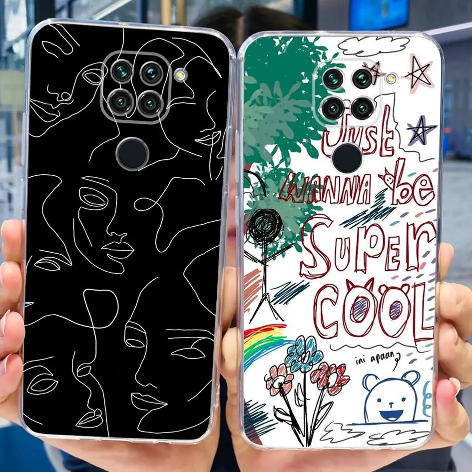 Para Xiaomi Redmi Note 9 Funda Popular con estampado de mariposas Funda de silicona suave para Xiomi Redmi Note 9 Fundas Redmi Note9 parachoques - imagen 5