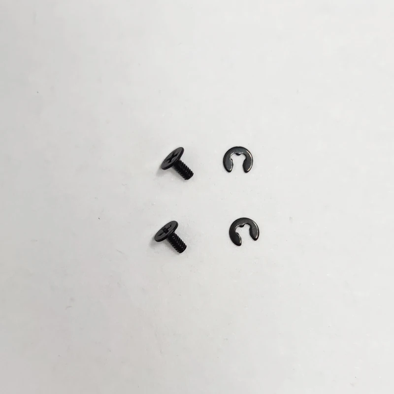 1 par de tornillos de cubierta de batería para consola nueva 3DS XL - imagen 3