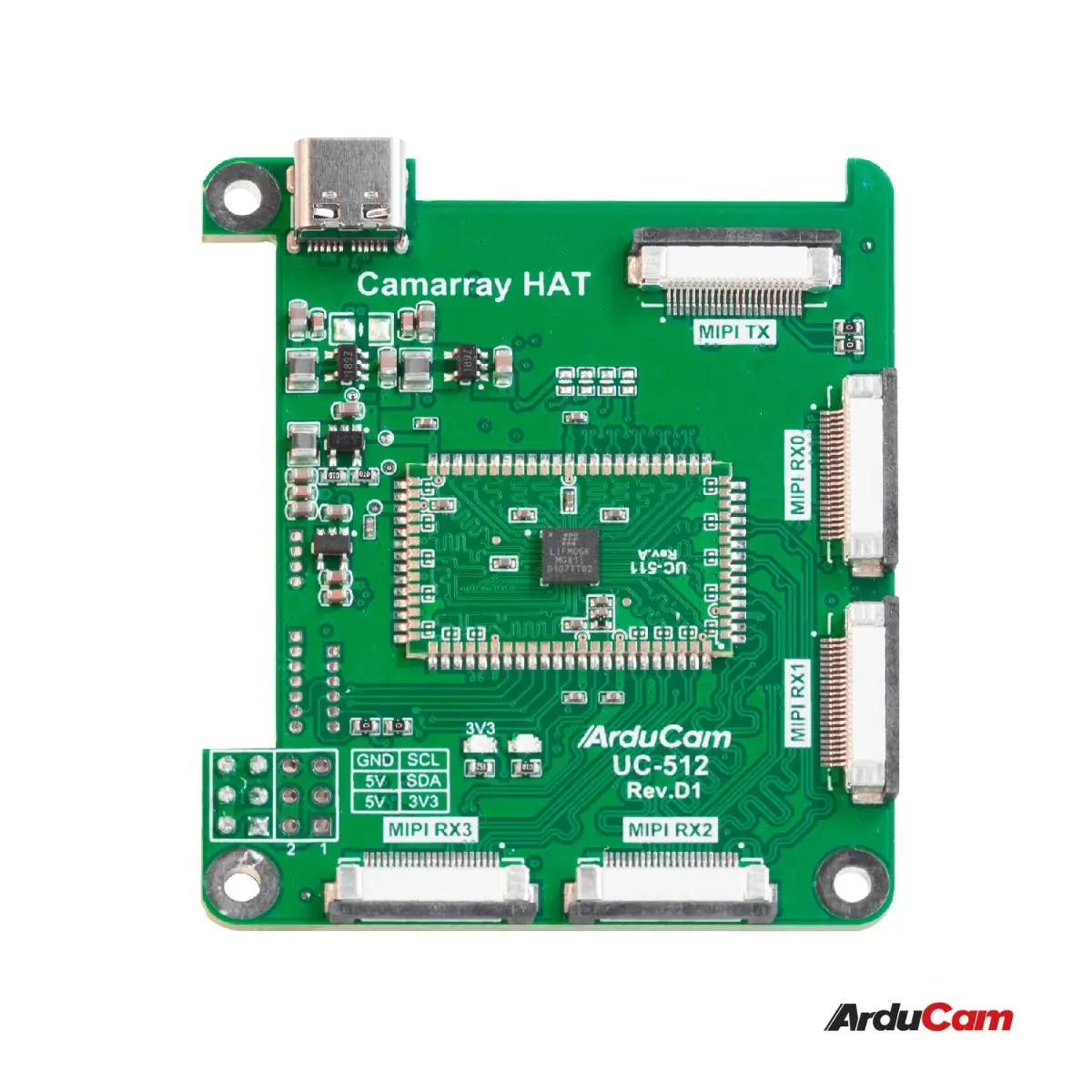 Arducam Kit de cuatro cámaras con enfoque automático de 16 MP para Raspberry Pi, cámara Raspberry Pi sincronizada con enfoque automático IMX519 de 16 MP, Compatible con - imagen 3