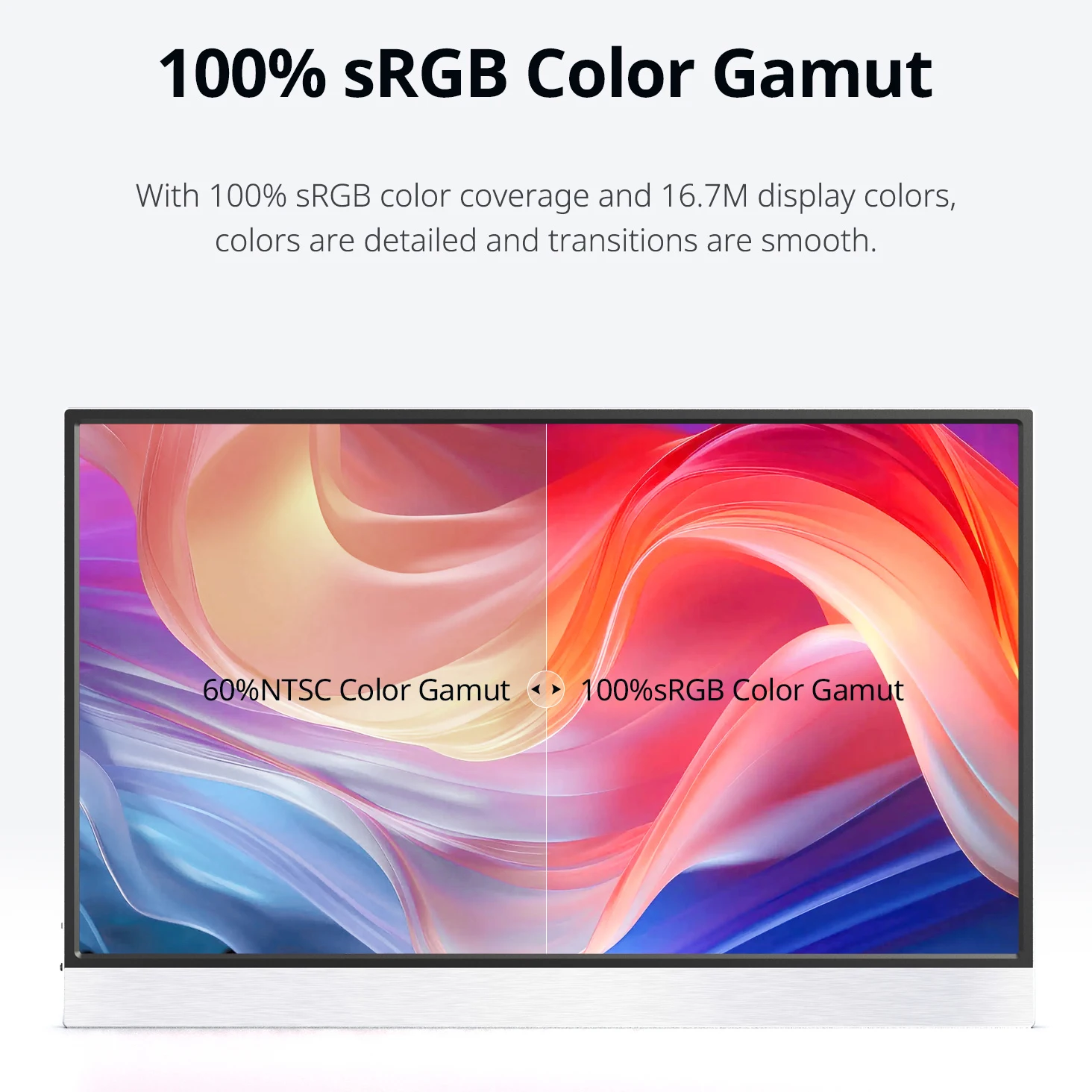 Monitor portátil FHD de 15 pulgadas, pantalla táctil de 1920x1080p, 100% sRGB, para viaje, oficina, juegos, Macbook, teléfono, portátil, XBox, PC, PS4/5 - imagen 4