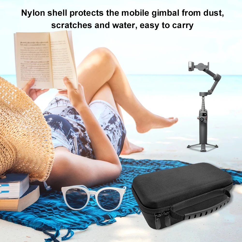 Bolsa de almacenamiento para DJI Osmo Mobile 7, cardán de mano, caja de transporte portátil, bolso de mano, bolsa de viaje para cámara portátil antiarañazos - imagen 4