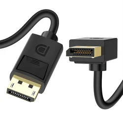 Cable DisplayPort 1.4 90grados 8K/60Hz 4K/144Hz Gaming