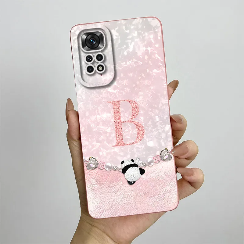 Para Xiaomi Redmi Note 11 Pro funda de moda corona letras cubierta para Xiaomi Redmi Note 11 11S 4G funda de teléfono Redmi Note11 Pro parachoques - imagen 2