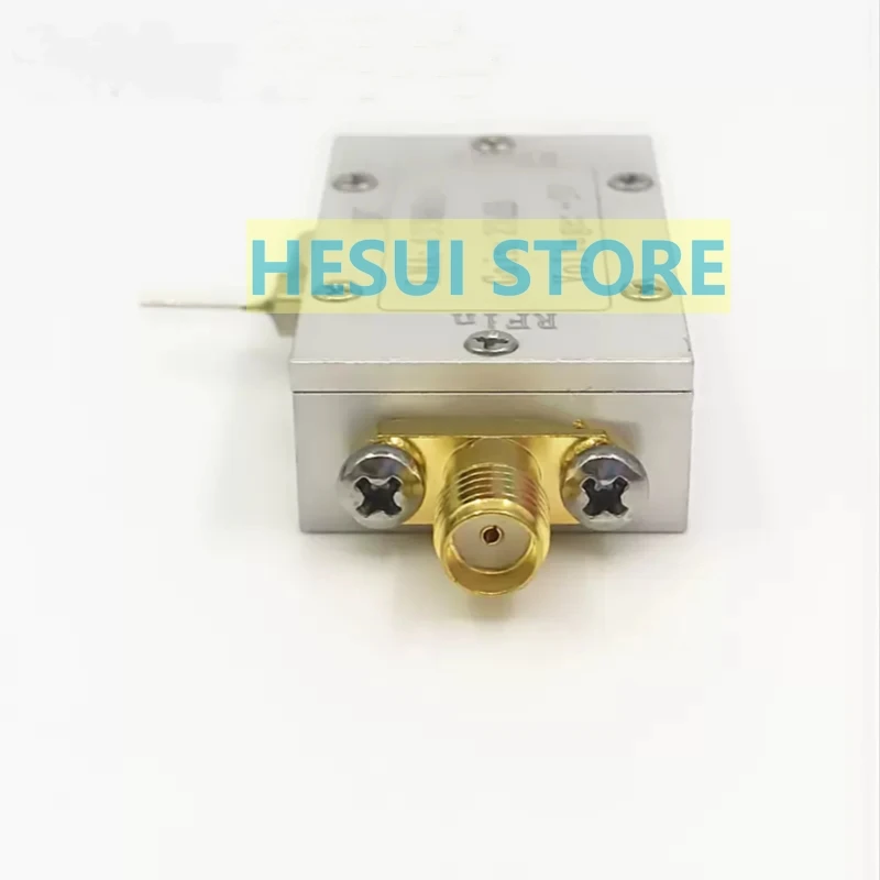 Módulo amplificador RF de 100mW, 22dB, 433MHz, módulo amplificador RF LNA, placa de módulo amplificador de ruido ultrabajo, carcasa protectora CNC Al - imagen 3