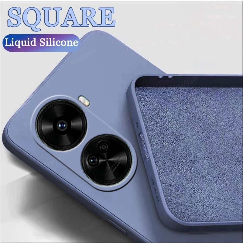 Para Huawei Nova 12 SE funda Huawei Nova 12 SE Capas teléfono parachoques trasero a prueba de golpes TPU silicona suave Fundas Huawei Nova 12 SE