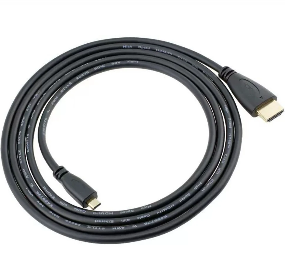 Cable Micro HDMI a HDMI 4K para cámaras, GoPro y Raspberry Pi - imagen 3