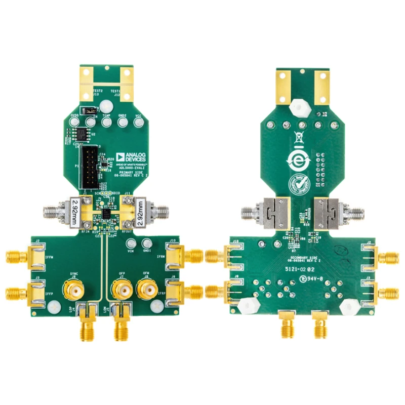 Analizador de red vectorial ADL5960-EVALZ Placa de evaluación frontal de desarrollo RF, rango de frecuencia de 10MHz ~ 20GHz para pruebas RF - imagen 4