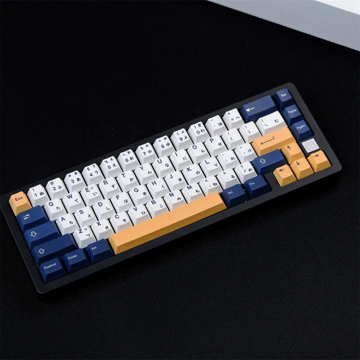 Juego de 129 teclas GMK RUDY, teclas de sublimación de tinte PBT, teclas de perfil de cereza para Keychron Q1 Q2 K2 Anne GH60 GK64 Poker 980 - imagen 5