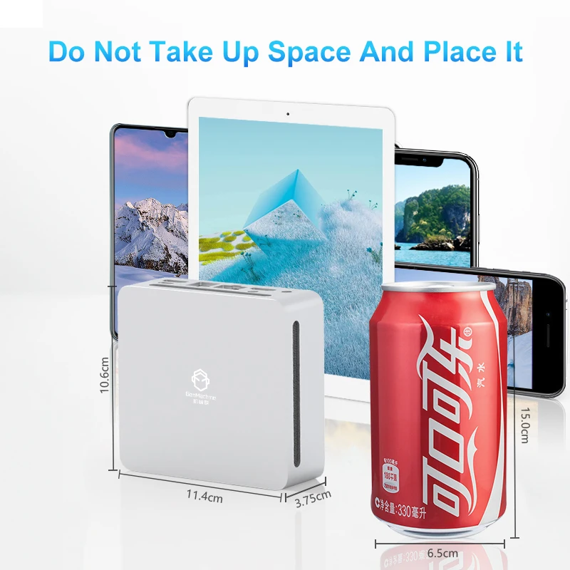 GenMachine nuevo Mini PC AMD Ryzen 3 4300U CPU Windows 10/11 2,7 GHz hasta 3,7 GHz DDR4 32GB RAM Wifi6 pc gamer ordenador MINI PC - imagen 3