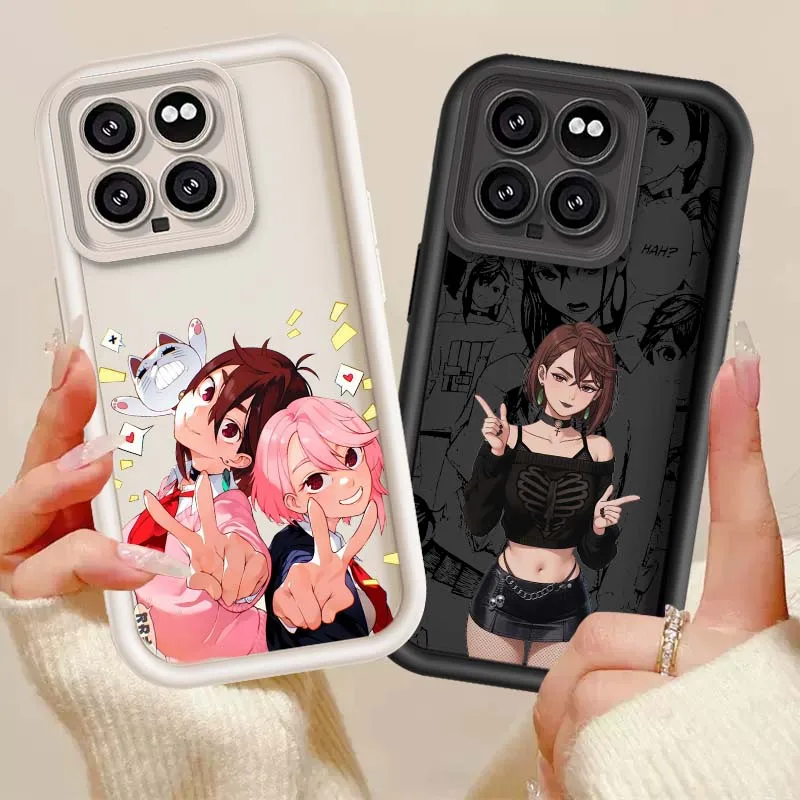 Anime Ayase Momo para Xiaomi Mi 17 15 14 13 12 11 12T 13T 14T Pro Max Lite NE 5G Eye Ladder funda de teléfono