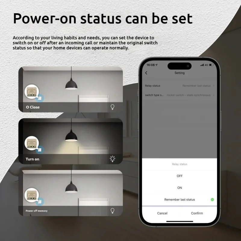 MINI interruptor atenuador inteligente Tuya WiFi, temporizador de aplicación y Control por voz, funciona con asistente de Alexa/Google, renovación de equipos antiguos DIY - imagen 4