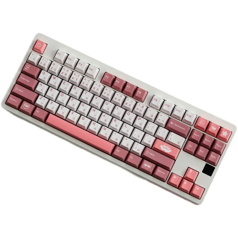 Juego de teclas GMK Daifuku de 129 teclas, teclas de perfil de cereza, sublimación de tinte PBT, teclas clon GMK para teclado mecánico MX Switch - imagen 5