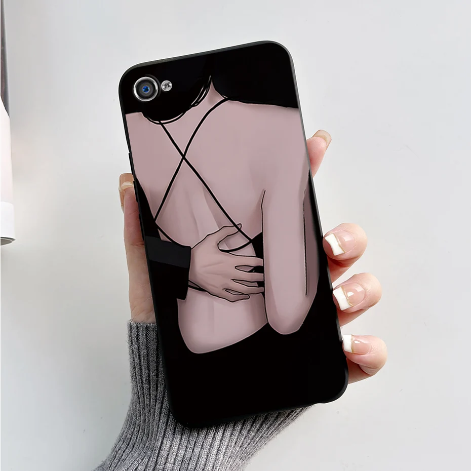 Funda para iphone 4 4S, funda protectora de silicona suave negra con diseño elegante para Apple iphone 4 4S iphone4 iphone4s - imagen 3