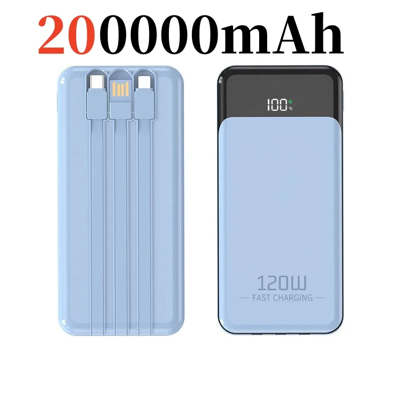 Light blue 200000mAh