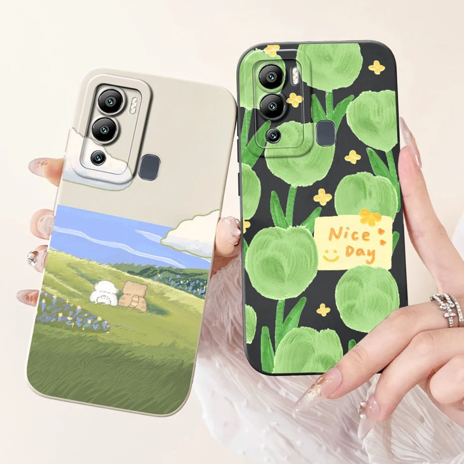 Funda de TPU suave con dibujos animados para Infinix Hot 12 Pro, 12, 12, X665 - imagen 5