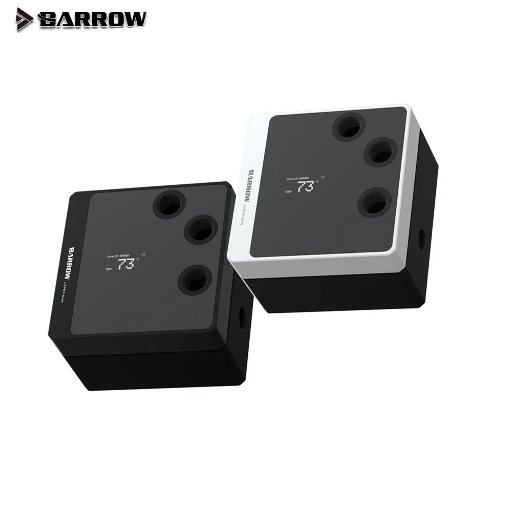 BARROW AIO CPU bloque de agua depósito de tanque de agua 17W pantalla de monitoreo de bomba de agua integrada para Intele115X 1200 1700