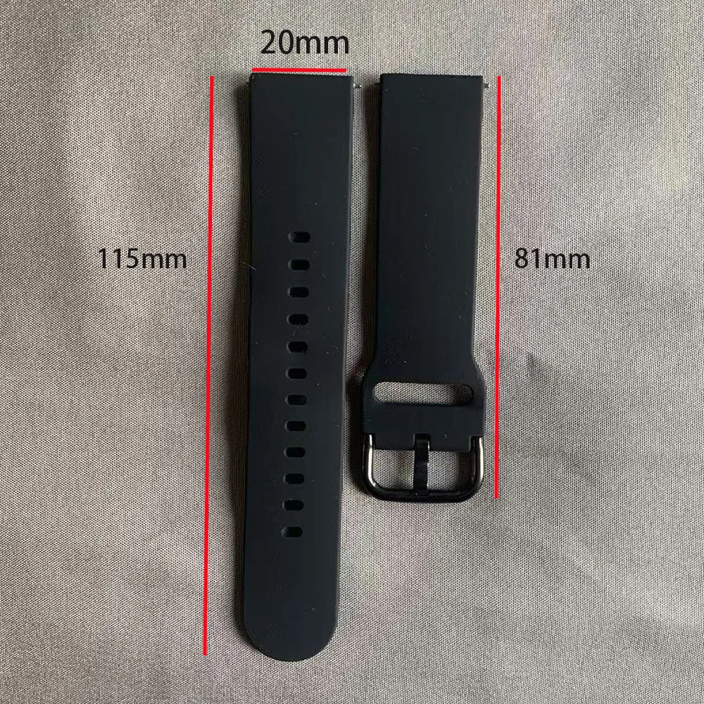Correa de 20mm para Samsung Galaxy Watch 7, 6, 5, 4, 40/44mm, pulsera para Galaxy Watch 4 6 Classic/Active 1 2/5Pro/Watch 3, banda de 41mm - imagen 2