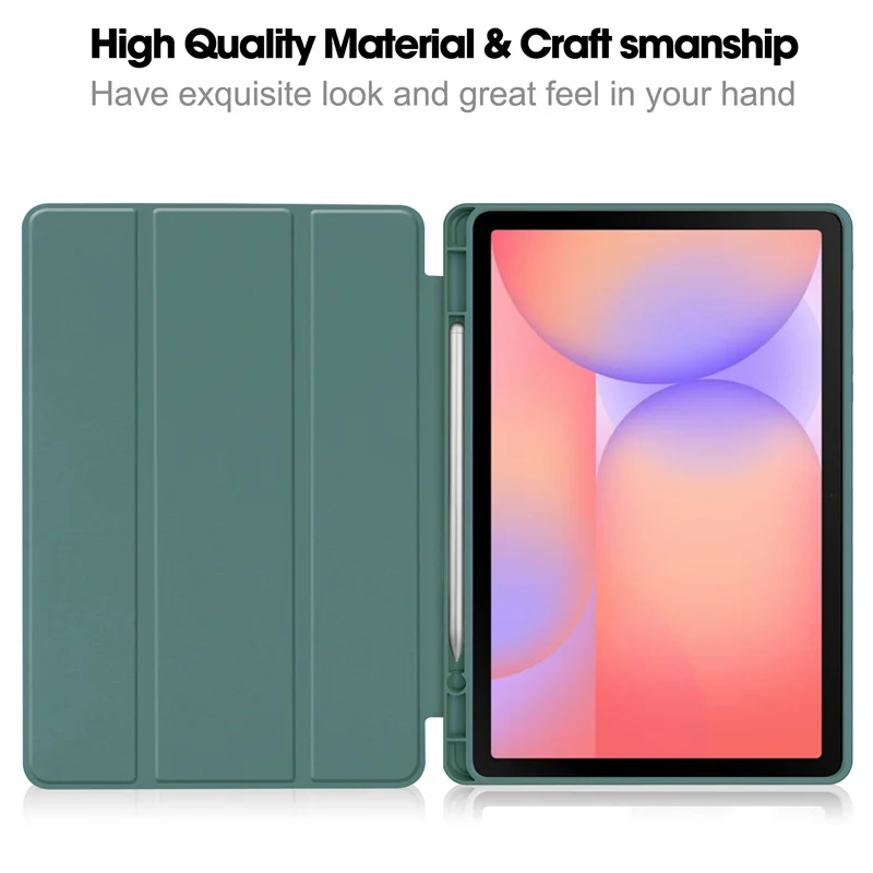 Para Samsung Tab S10 Lite Funda con portalápices cubierta trasera suave triple para Funda Galaxy Tab S10 Lite Funda de 10,9 pulgadas 2025 - imagen 5