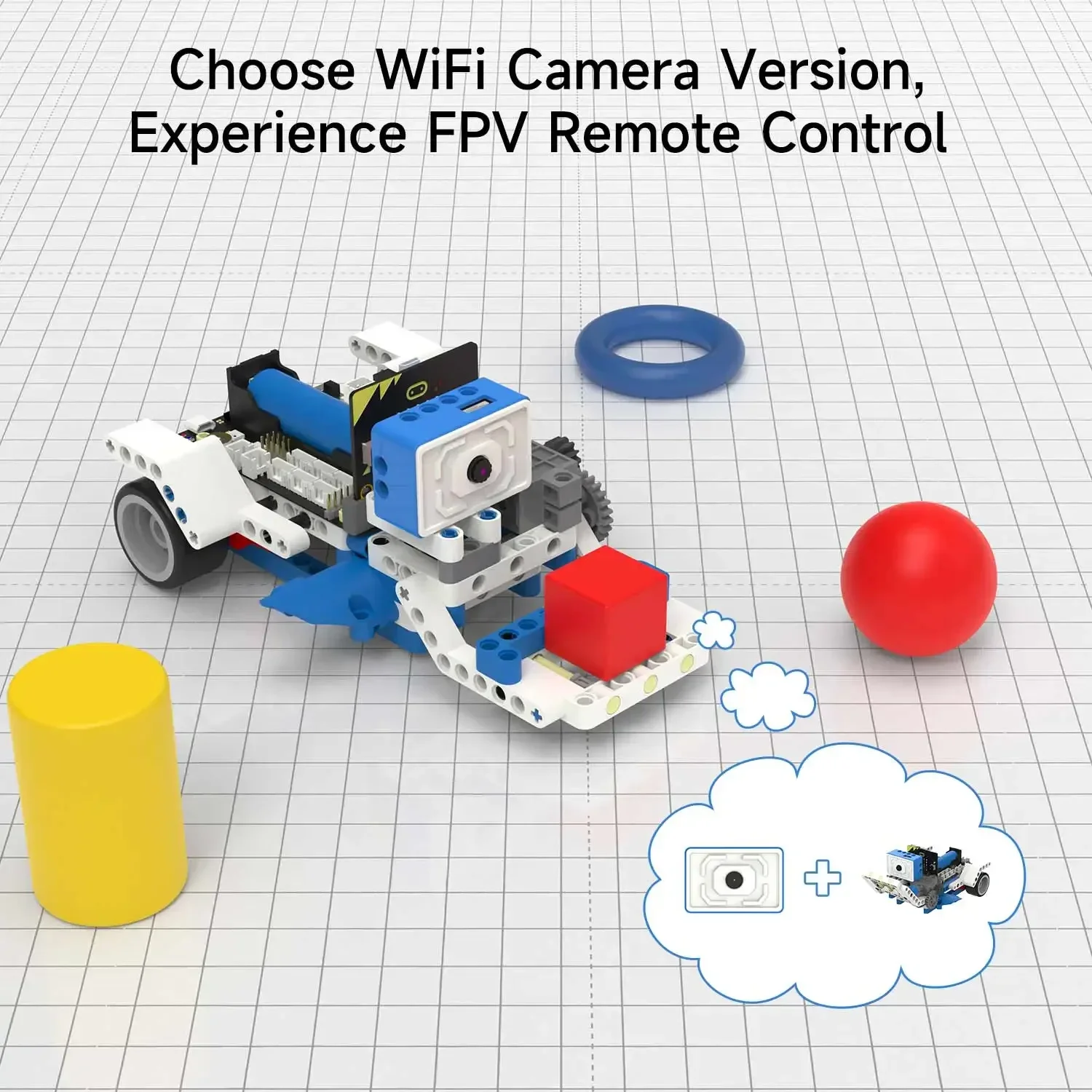 Kit de Robot de bloques de construcción BBC Microbit V2, vástago 16 en 1 con módulo de Sensor, fabricante de ciencias educativas electrónicas programables DIY