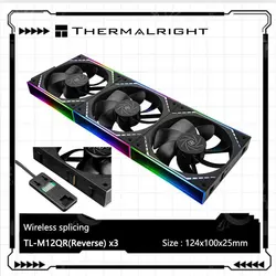 Thermalright TL-M12QR ventilador refrigeración PC marco infinito