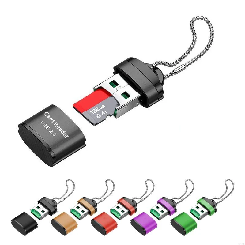 For USB Micro SD TF Card Reader USB 2.0 Mini Mobile Phone Memory Card Reader High Speed USB Adapter For PC Laptops Accessories