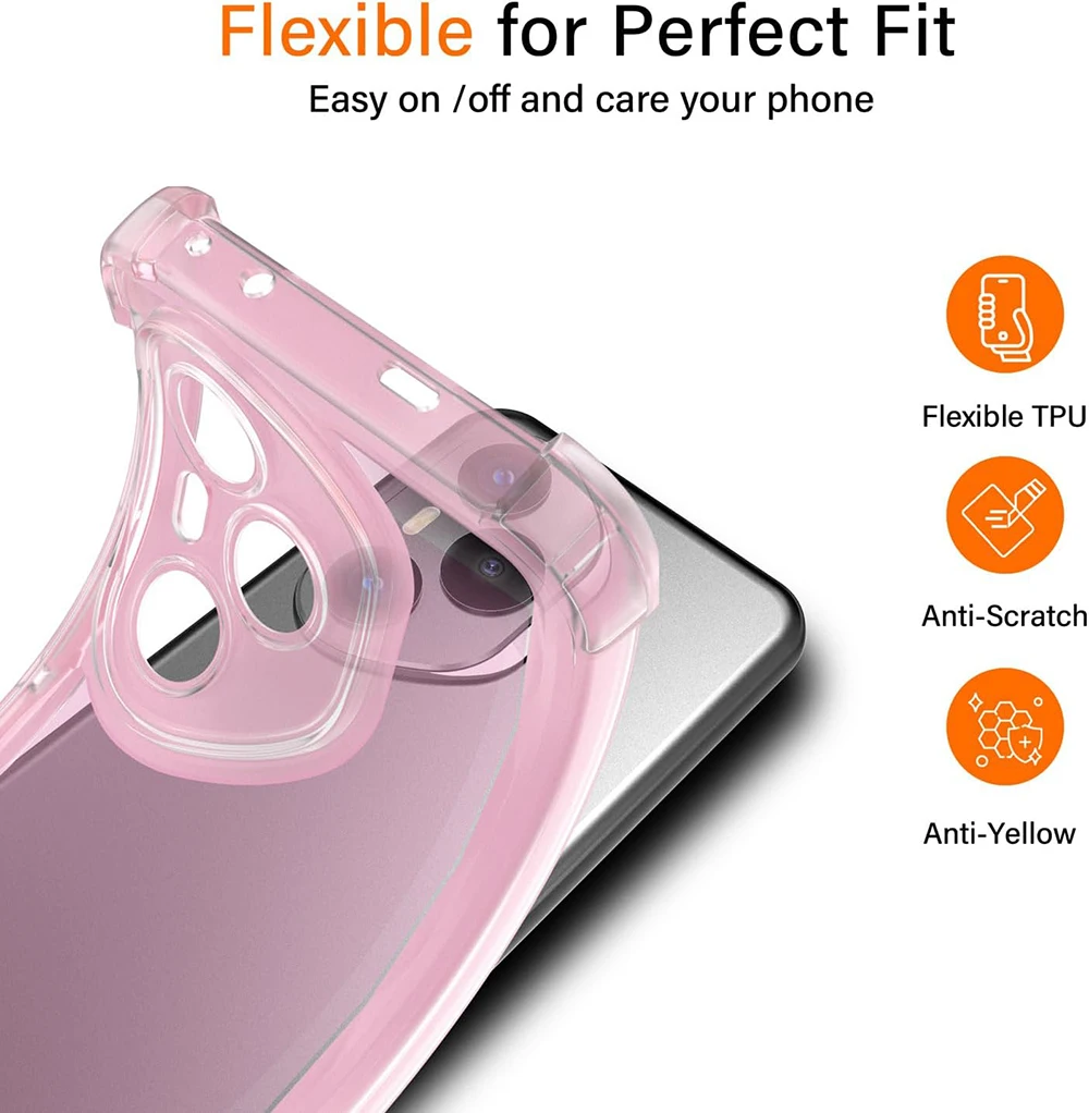 Funda suave de silicona fuerte a prueba de golpes para Samsung Galaxy S25 S24 S23 S21 FE S22 Ultra Color caramelo cubierta transparente mate S25Edge Shell - imagen 5