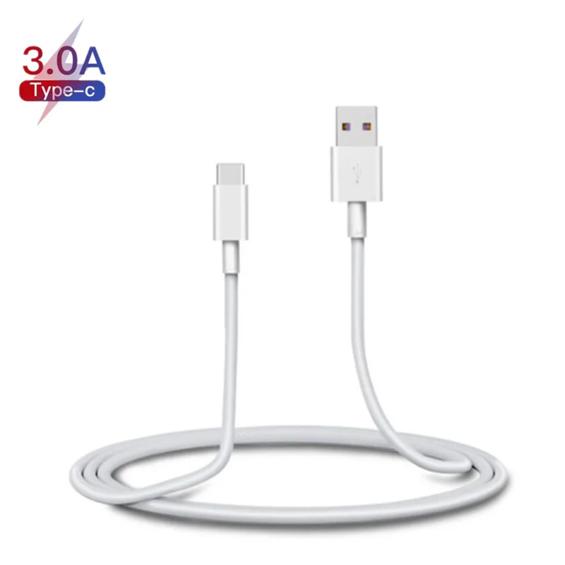 Cable de carga rápida tipo C de 3m, cargador rápido 5A, Cables USB C, cargador de teléfono para Samsung, Xiaomi, Huawei, Oneplus, POCO, OPPO
