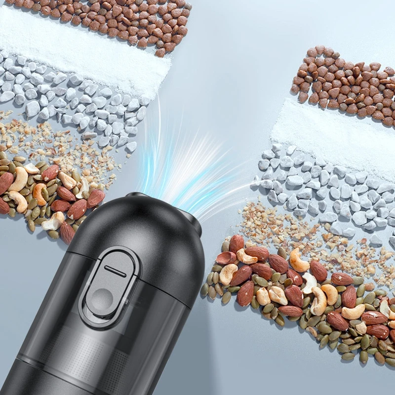Plumero de aire inalámbrico 2 en 1, aspiradora potente de 6000Pa, soplador de aire comprimido eléctrico para teclado de ordenador - imagen 5