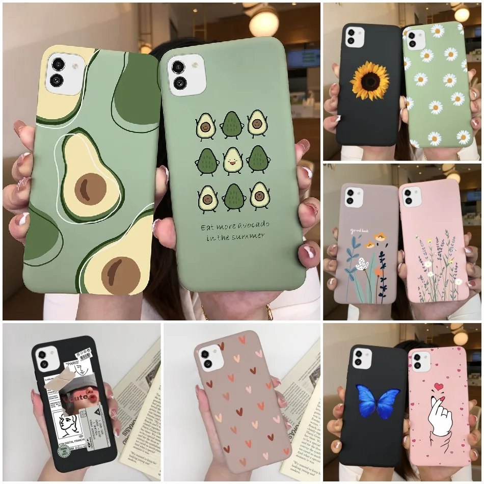 Para Samsung Galaxy A03 versión Global funda de silicona suave TPU amor corazón contraportada para Samsung A035F GalaxyA03 A 03 164MM Fundas - imagen 2