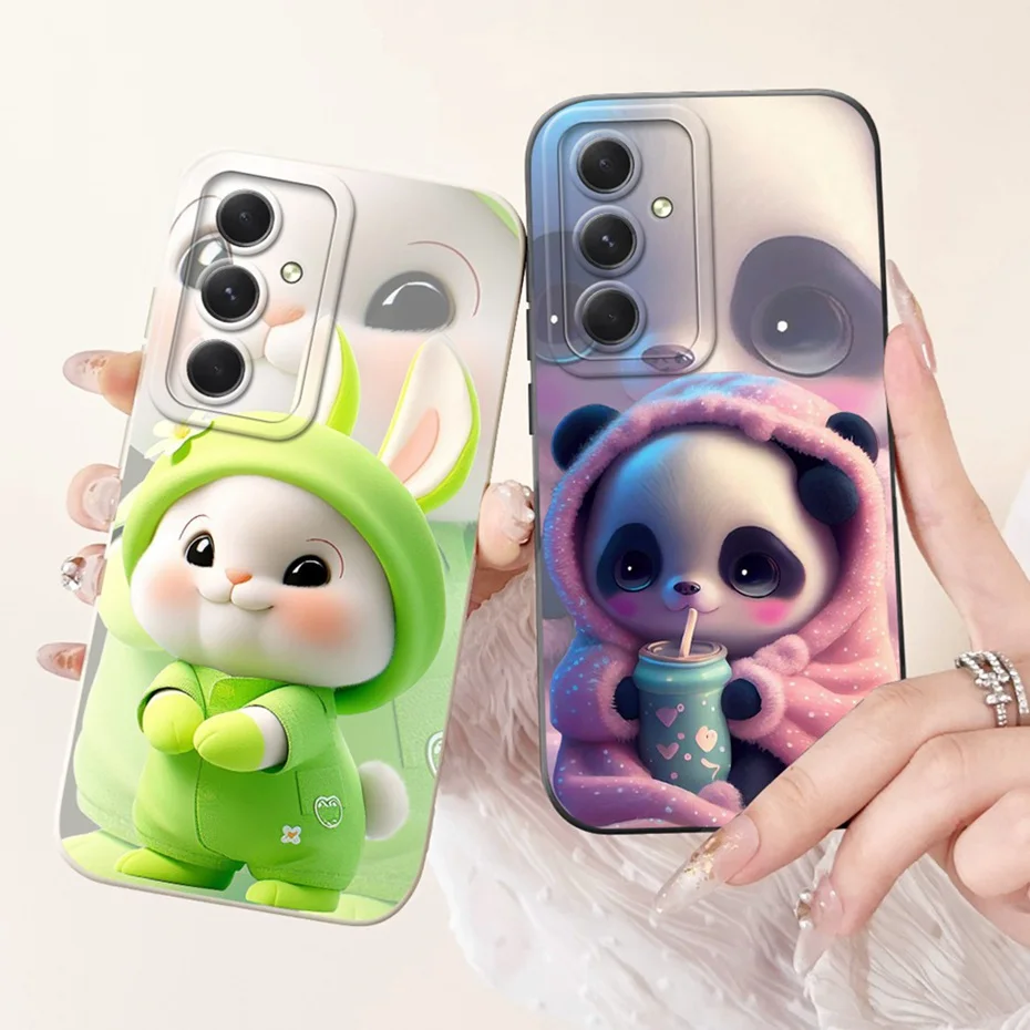 Lindo nuevo diseño para Samsung Galaxy A34 SM-A346B funda protectora de lente para Samsung A34 5G fundas de teléfono de silicona suave - imagen 3