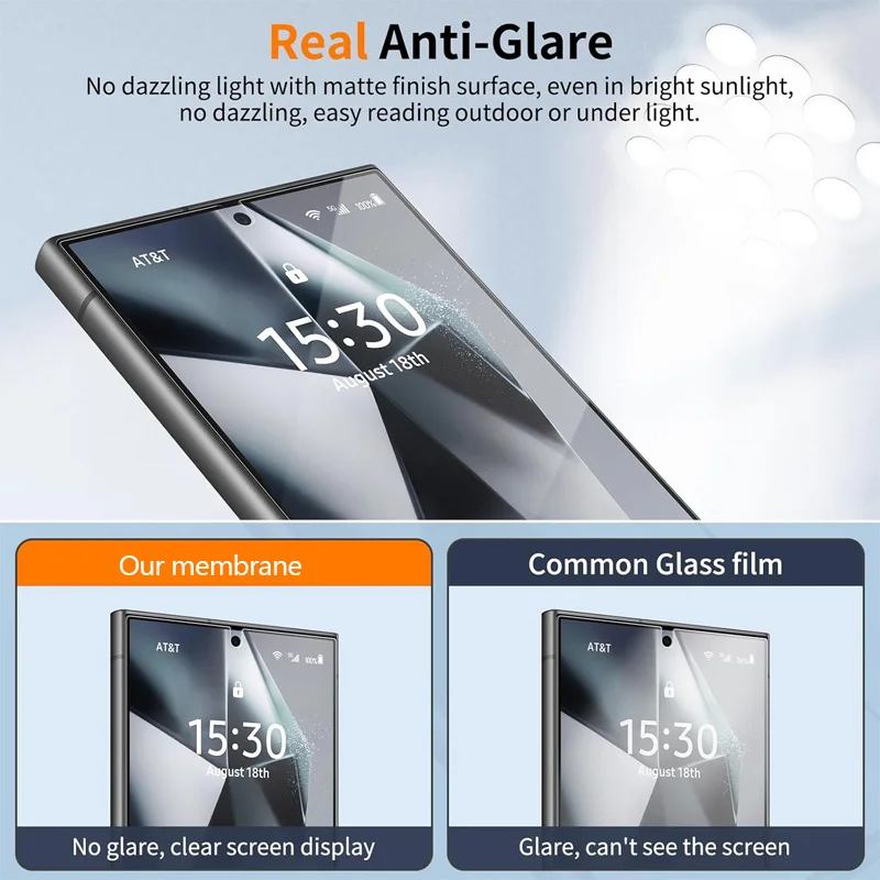 Paquete de 2 protectores de pantalla templados de alta definición para Samsung S25 S24 Ultra S23 S22 S21 Plus S23 S25 S24 FE película de vidrio - imagen 4