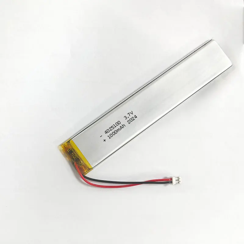 4025100 Batería 1000mAh 3,7 V baterías de litio de polímero de litio para grabadora de voz Bluetooth EBook muebles inteligentes gabinete luz LED - imagen 4